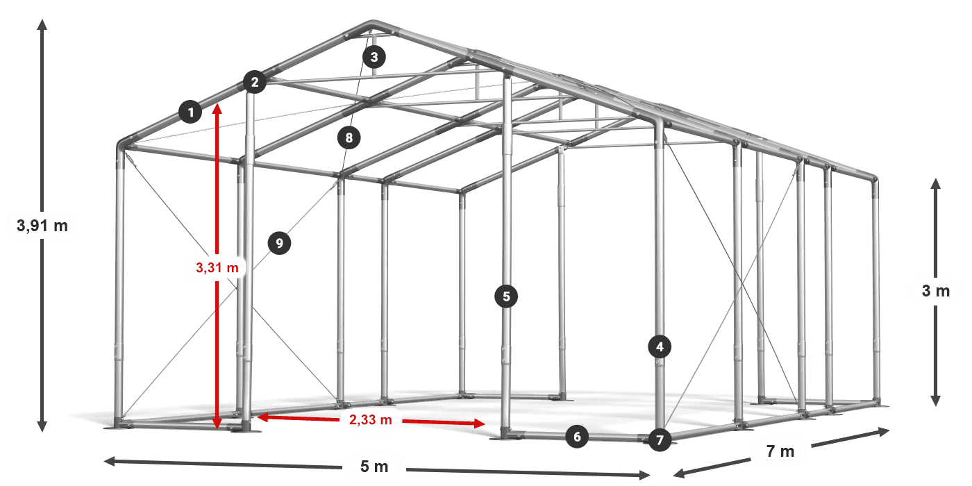 WINTER PLUS legenda 2.5m-4m