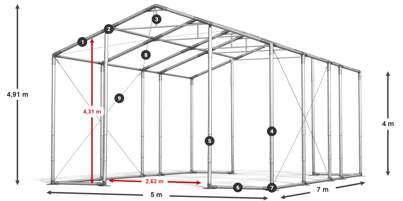 WINTER PLUS legenda 2.5m-4m