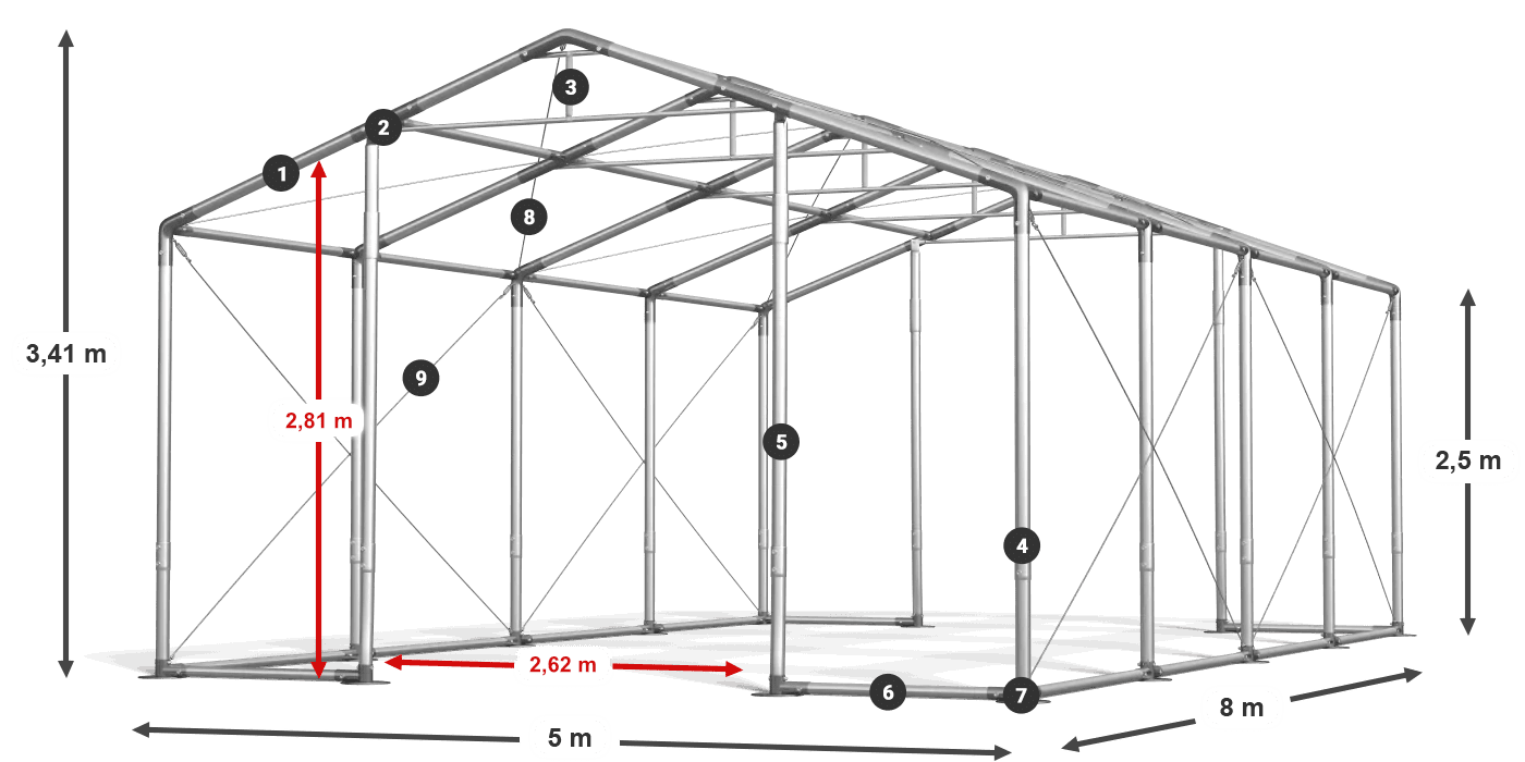 WINTER PLUS legenda 2.5m-4m