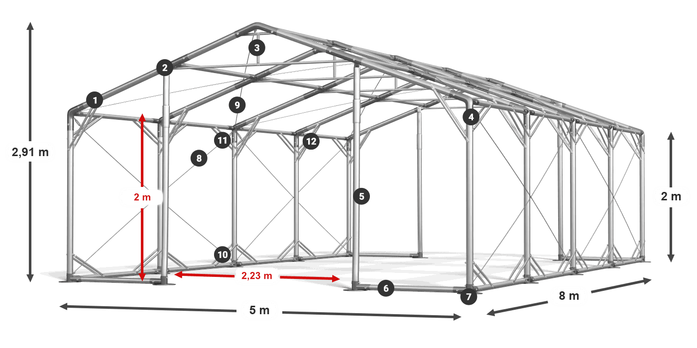 POLAR PLUS legenda 2m