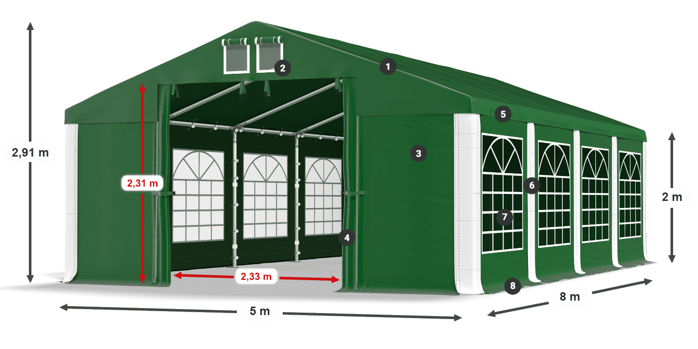 ISD 560 PVC legenda 2m