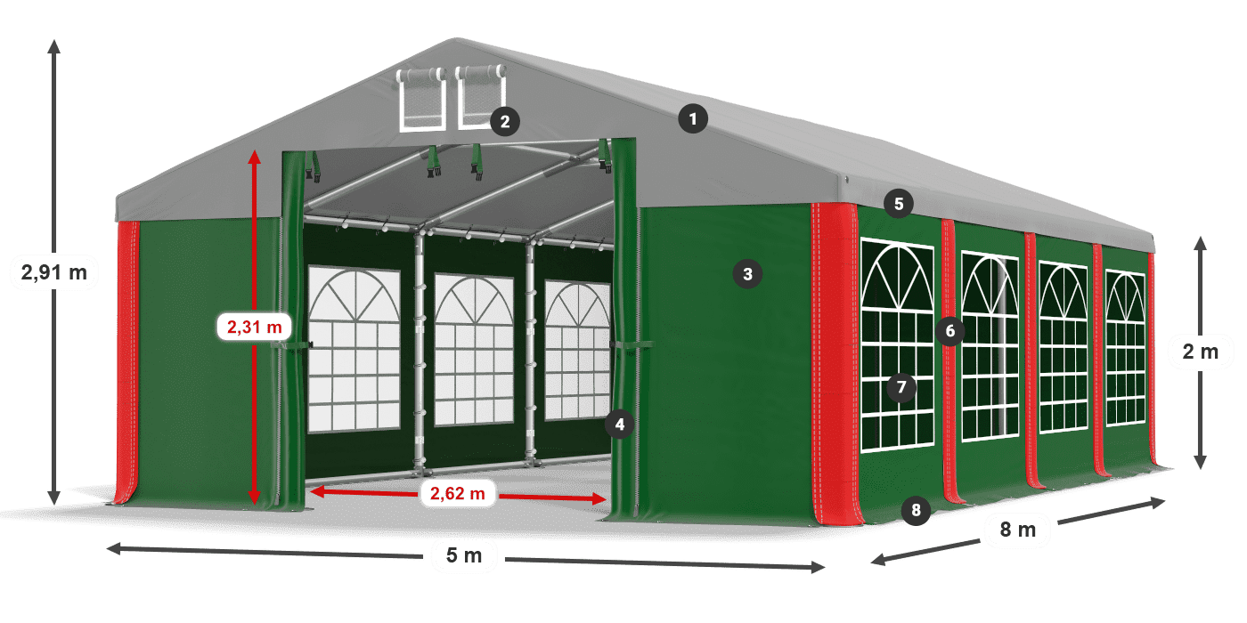 ISD 560 PVC legenda 2m