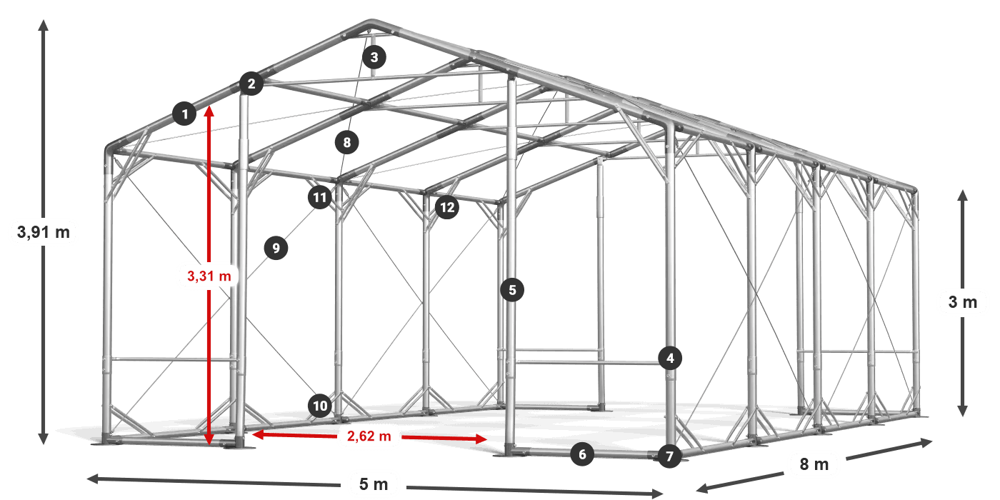 POLAR PLUS legenda 2.5m-4m