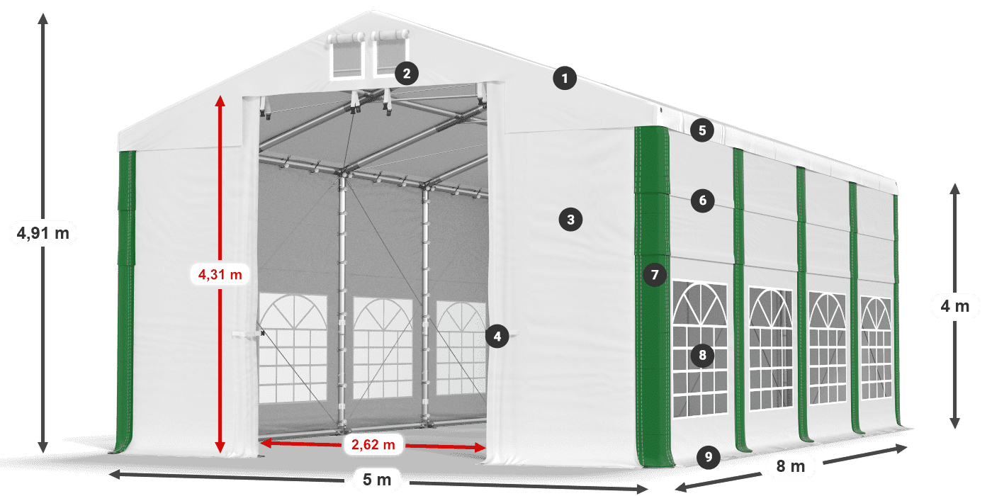 ISD 560 PVC legenda 4m