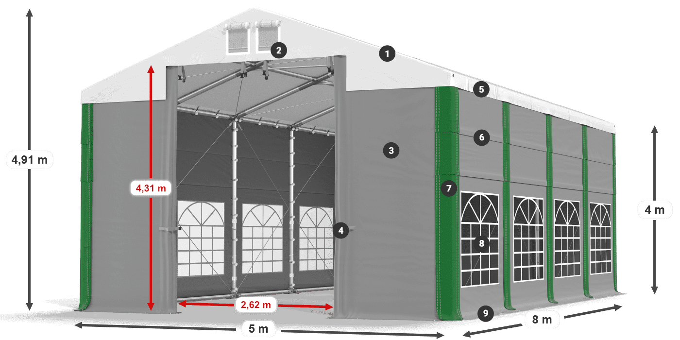 ISD 560 PVC legenda 4m