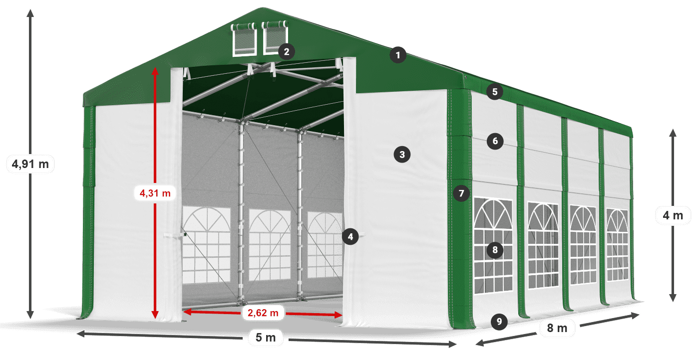 ISD 560 PVC legenda 4m