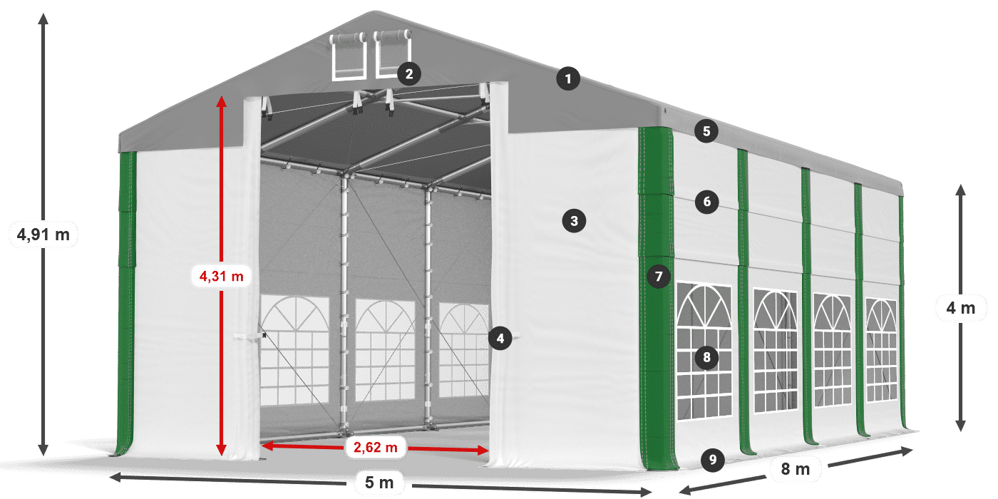 ISD 560 PVC legenda 4m