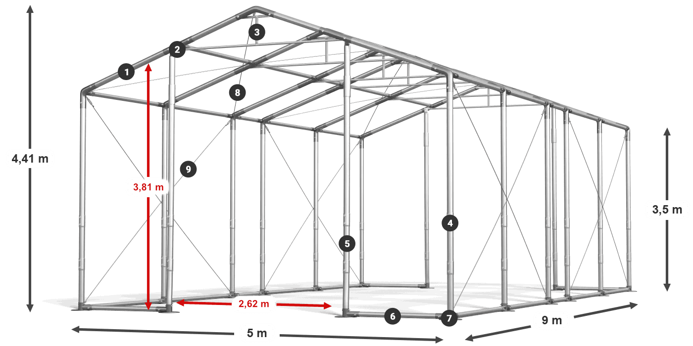 WINTER PLUS legenda 2.5m-4m