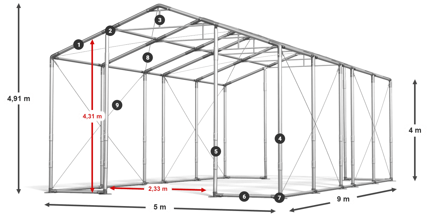 WINTER PLUS legenda 2.5m-4m