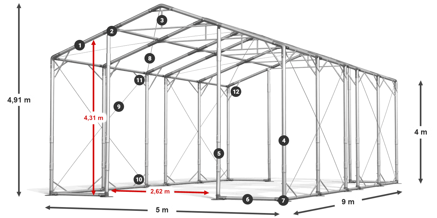 POLAR legenda 2.5m-4m