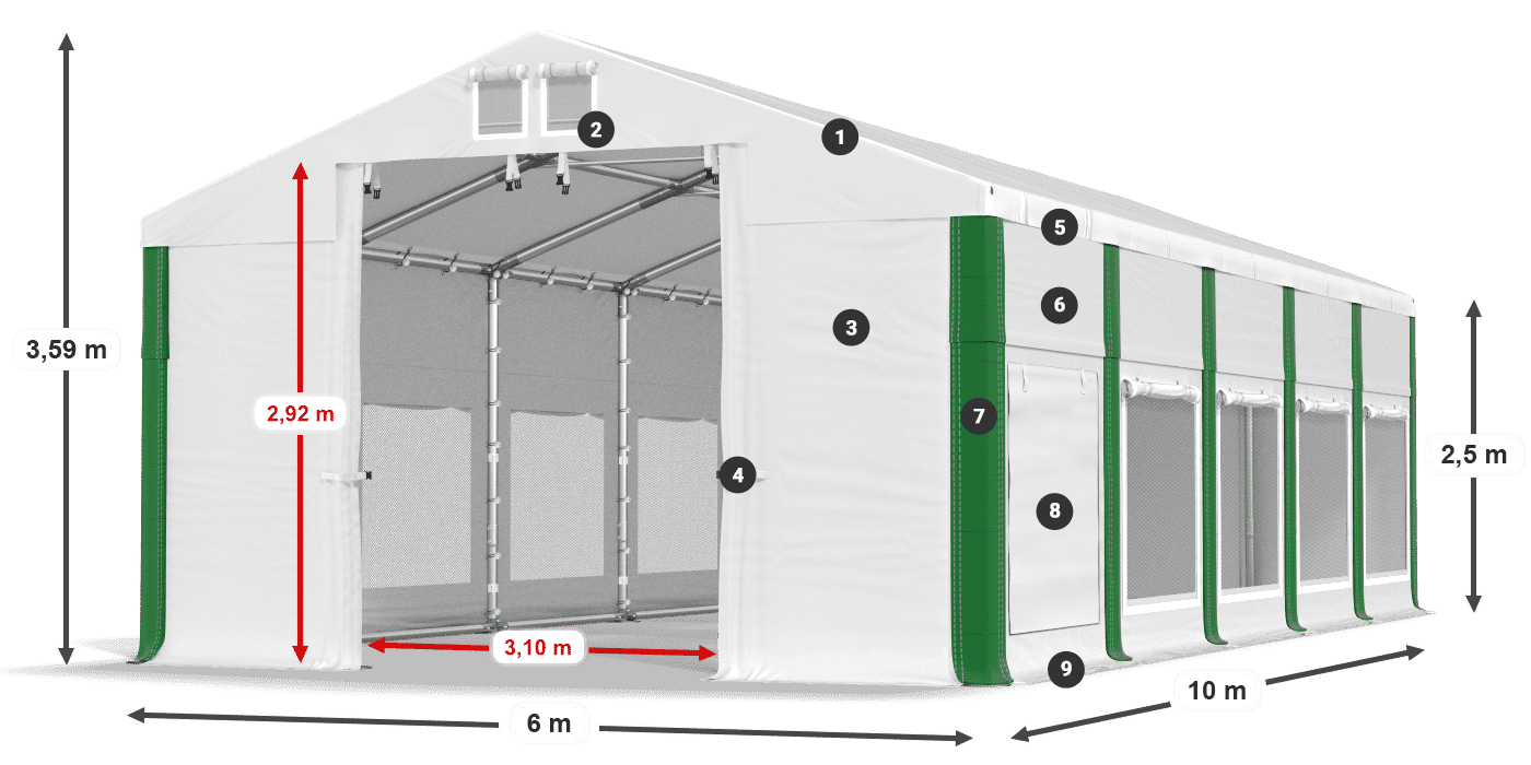 ISDM 560 PVC legenda 2.5