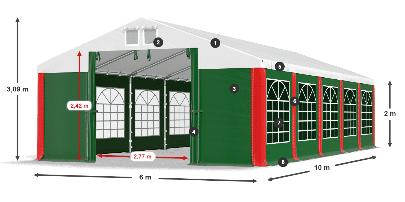 ISD 560 PVC legenda 2m