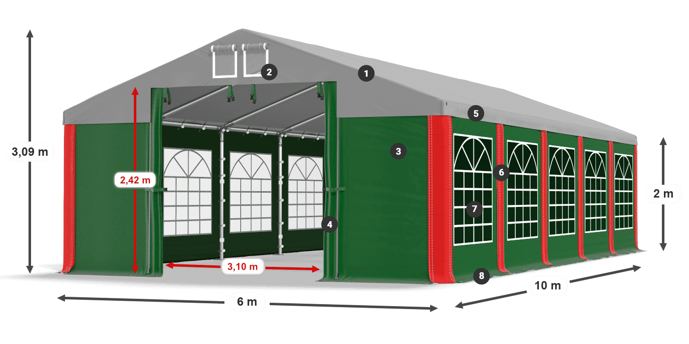 ISD 560 PVC legenda 2m