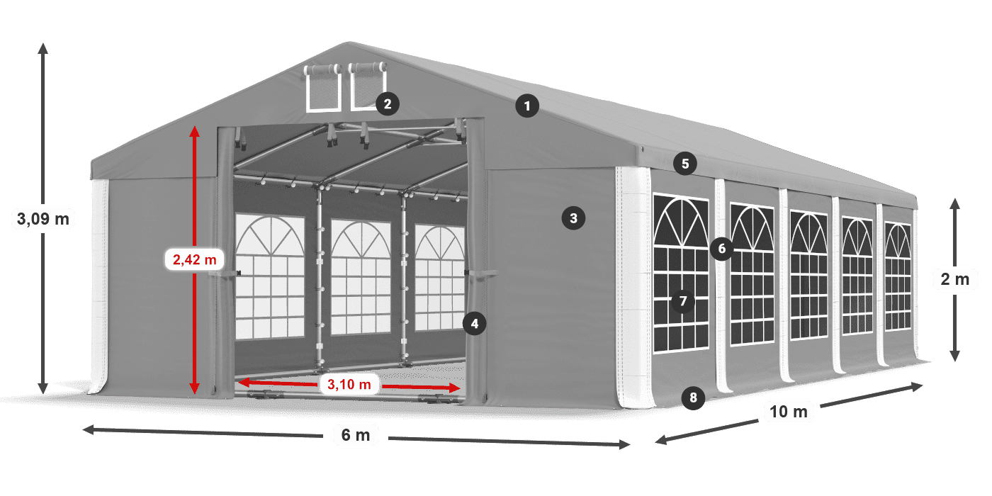 ISD 560 PVC legenda 2m