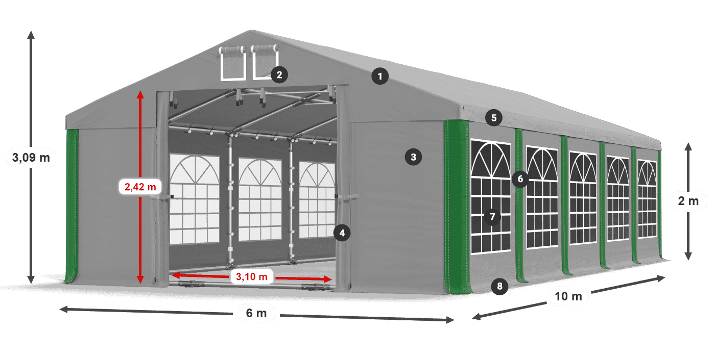 ISD 560 PVC legenda 2m