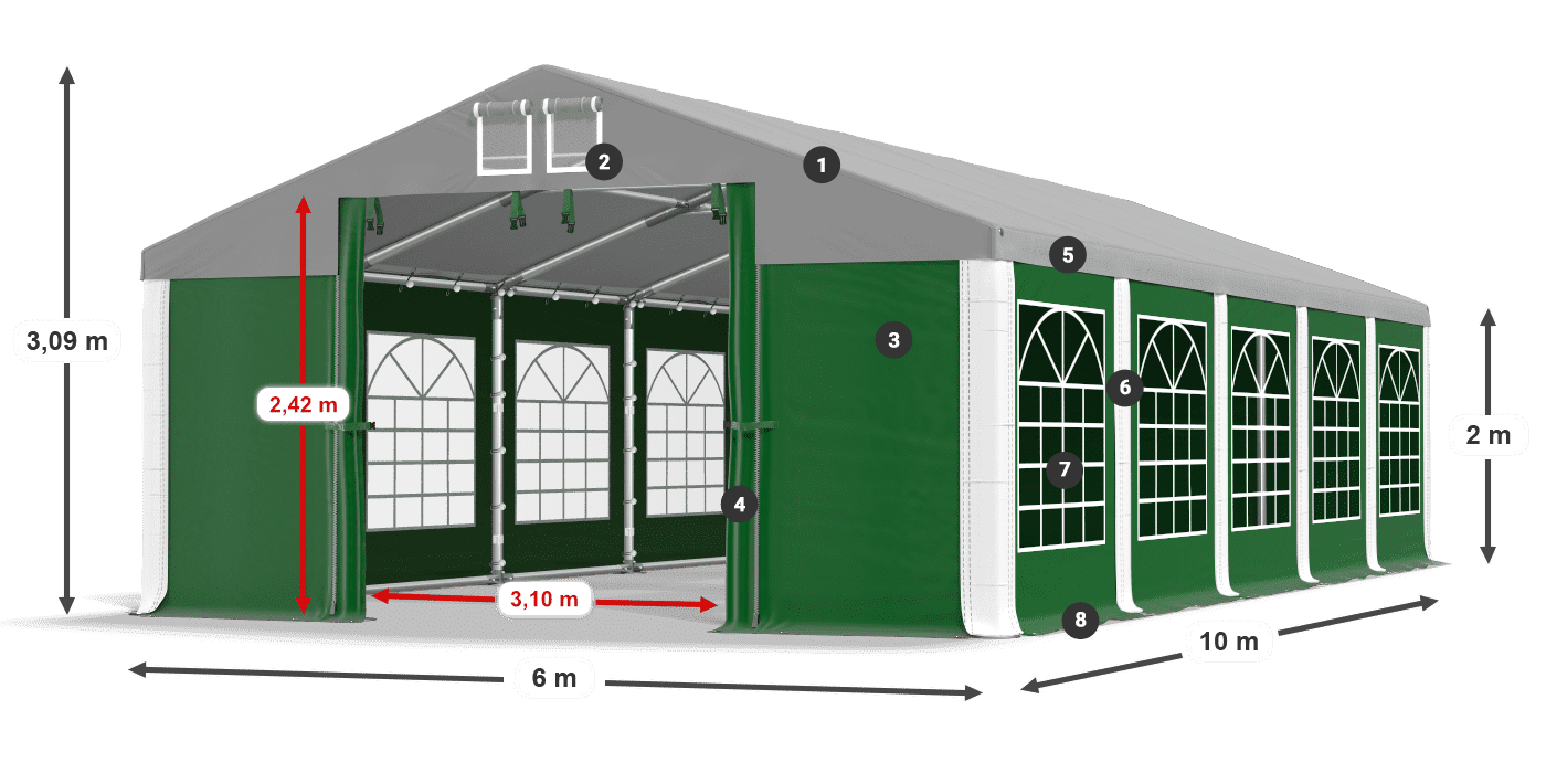 ISD 560 PVC legenda 2m