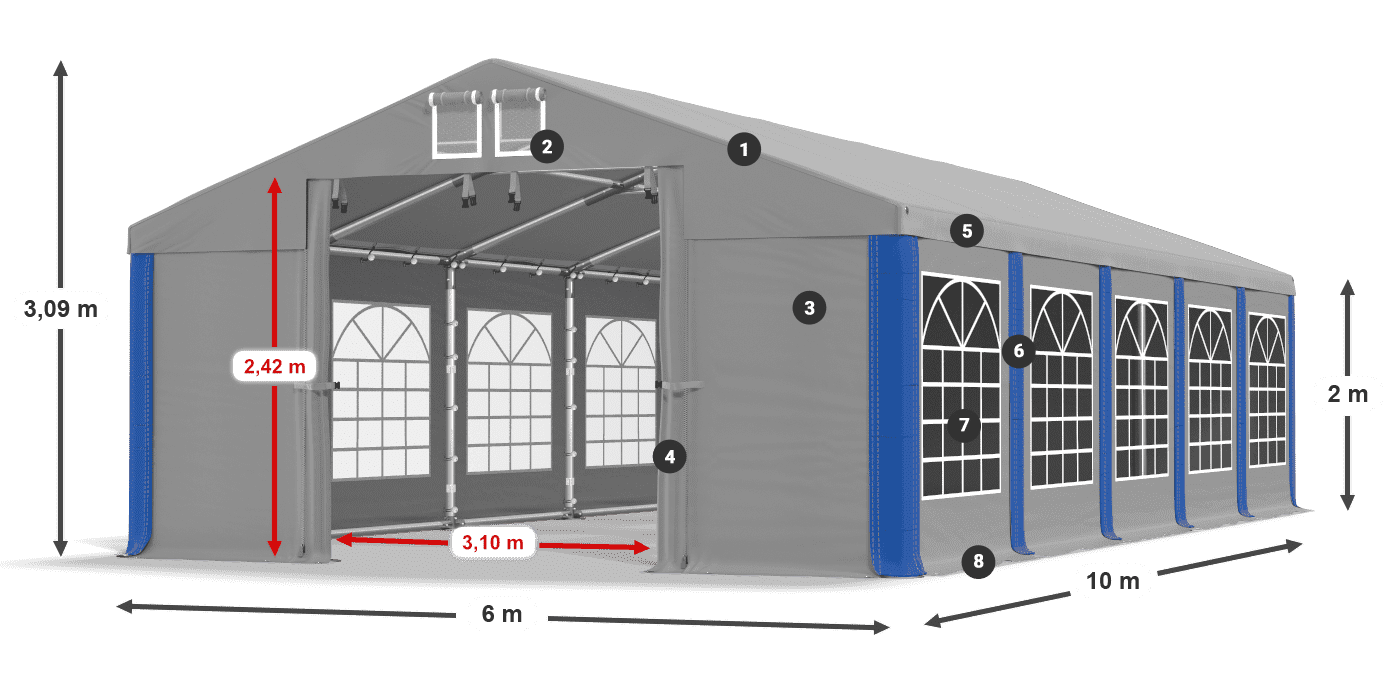 ISD 560 PVC legenda 2m