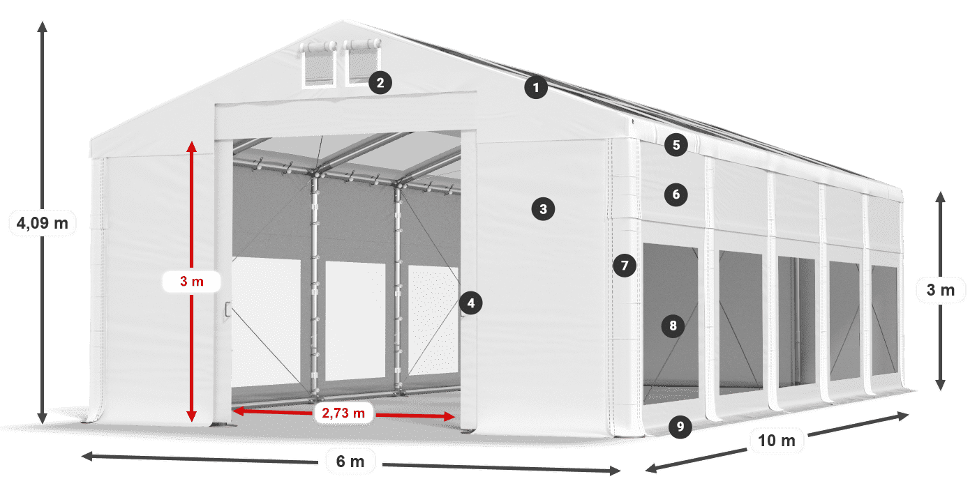IMST 580 PVC legenda 3m