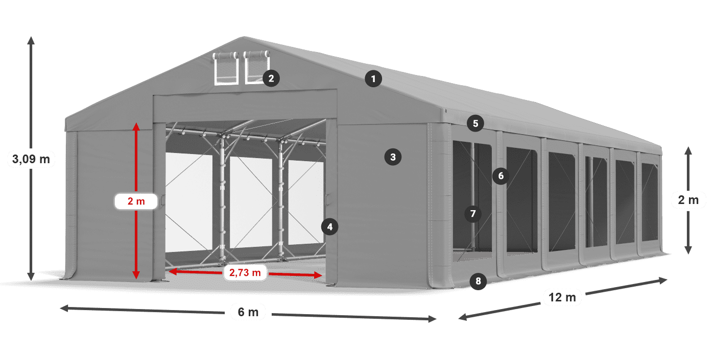 ISDT 560 PVC legenda 2m