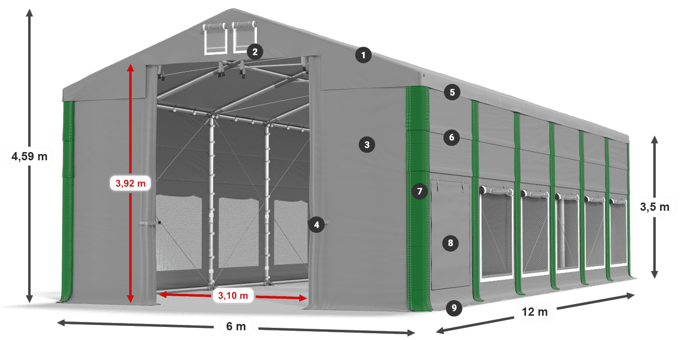 ISDM 560 PVC legenda 3.5