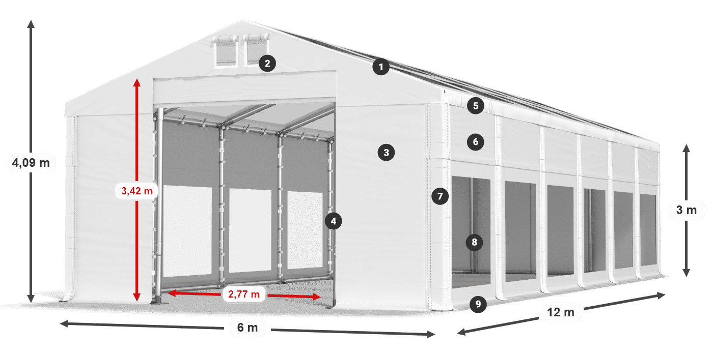 IMST 580 PVC legenda 3m
