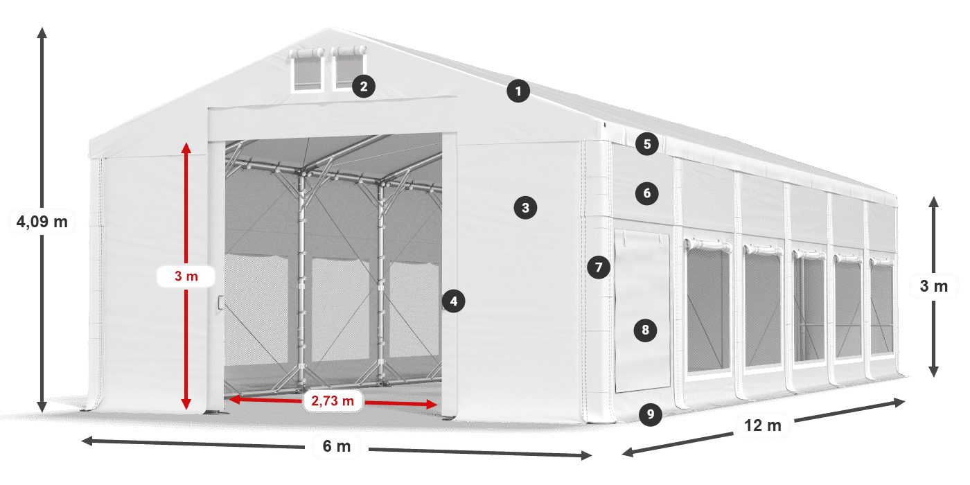 ISDM 560 PVC legenda 3m