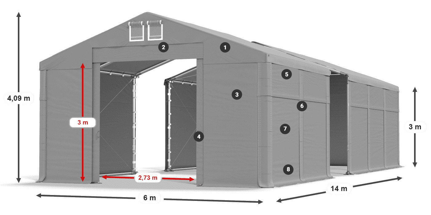 MFR 620 PVC legenda 3m