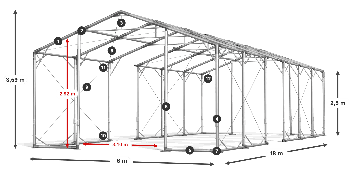 POLAR legenda 2.5m-4m