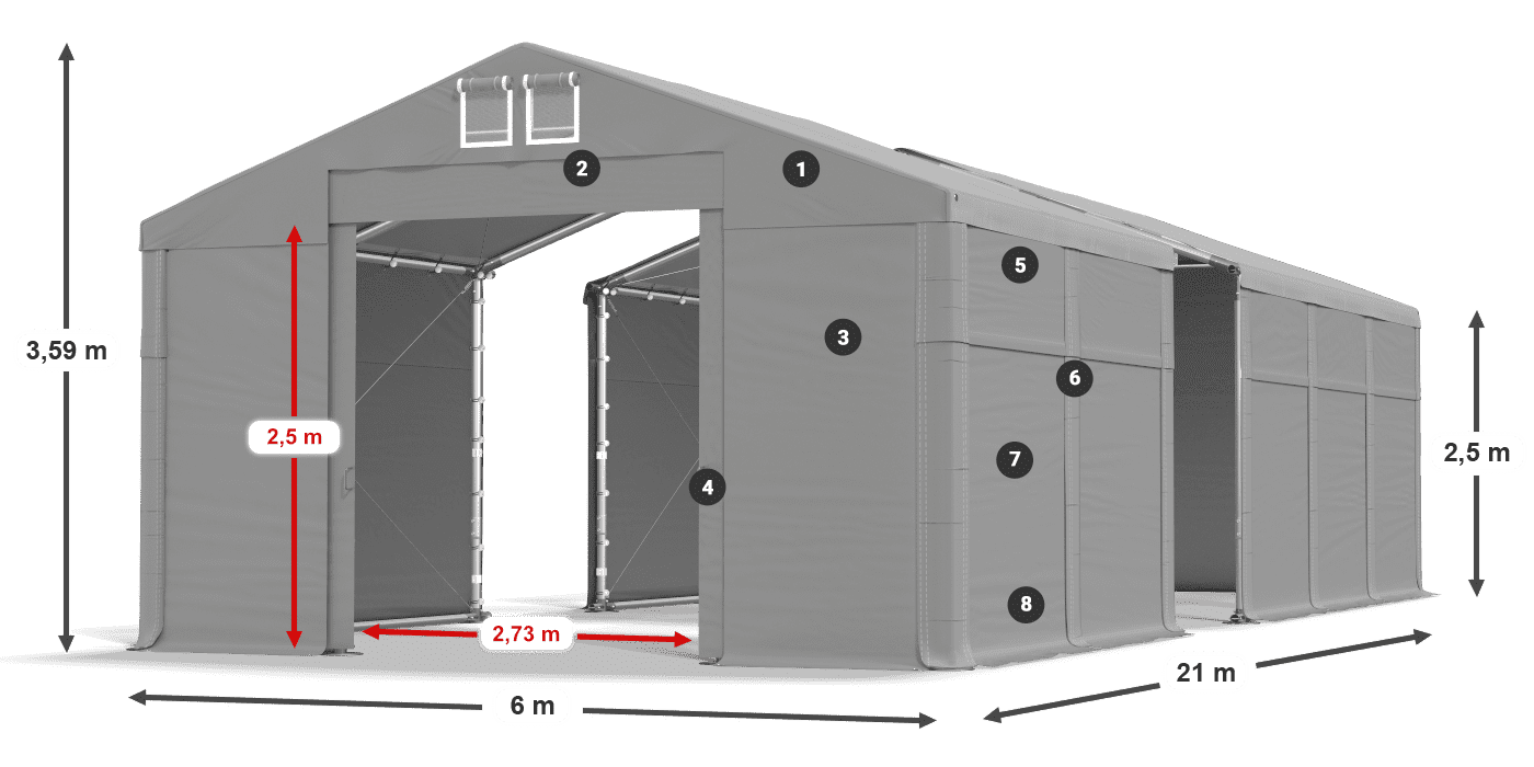 MFR 620 PVC legenda 2.5m