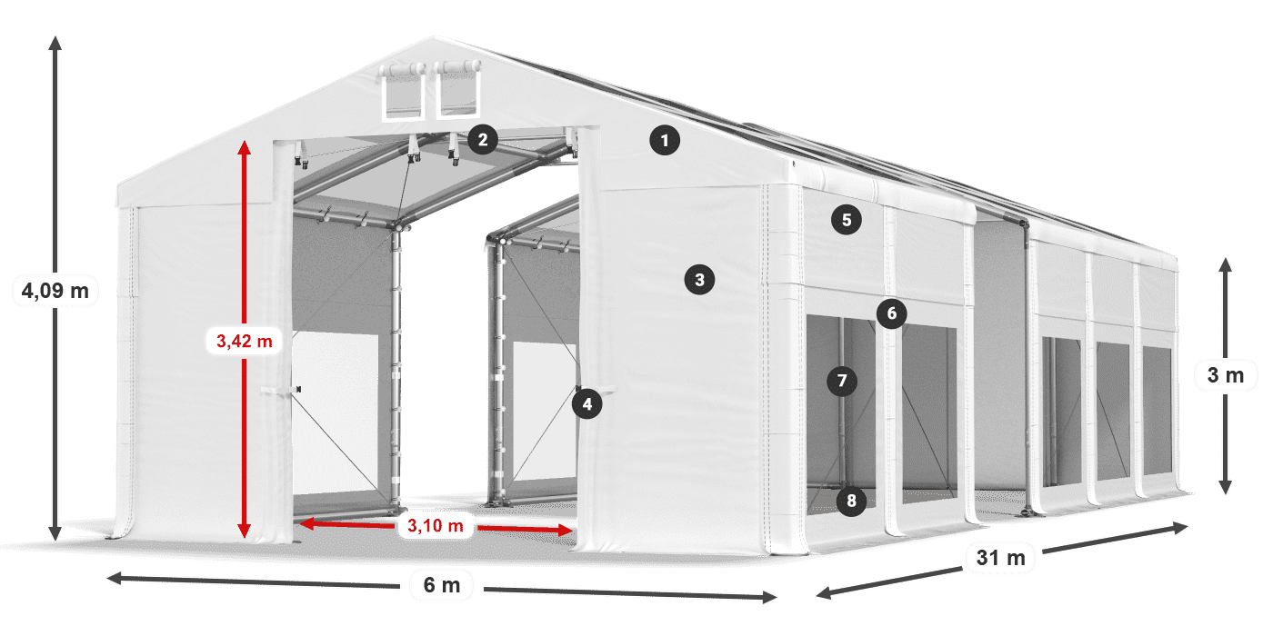 IMST 580 PVC legenda 3m