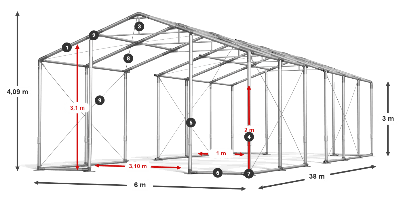 WINTER PLUS legenda 2.5m-4m