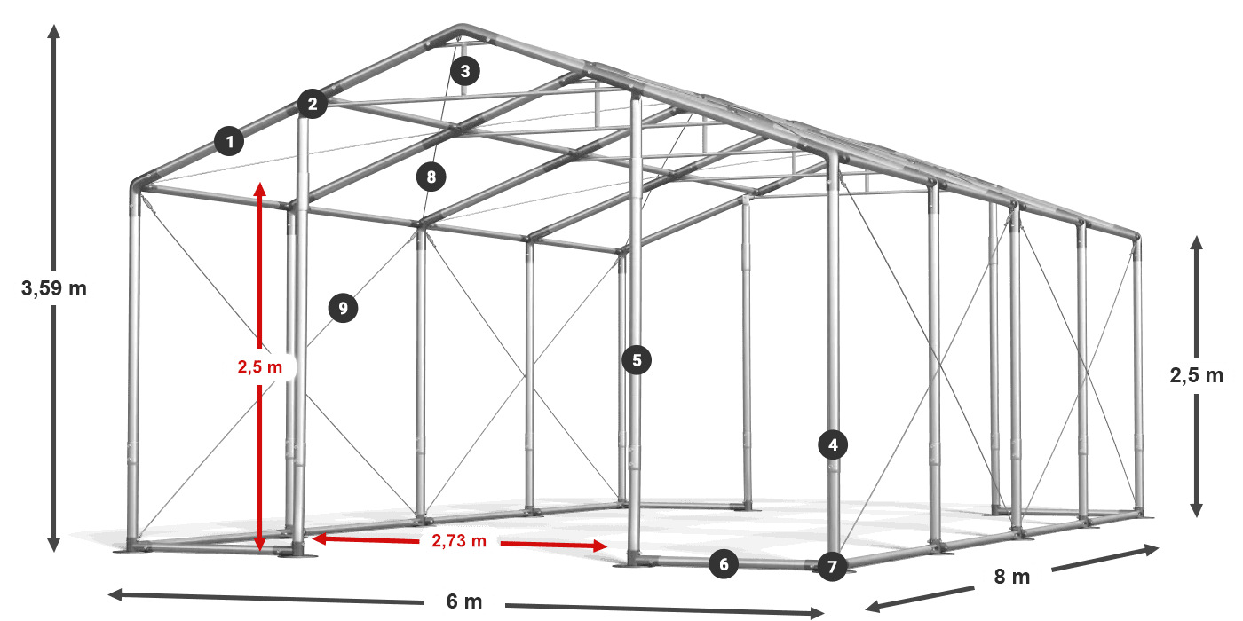 WINTER PLUS legenda 2.5m-4m