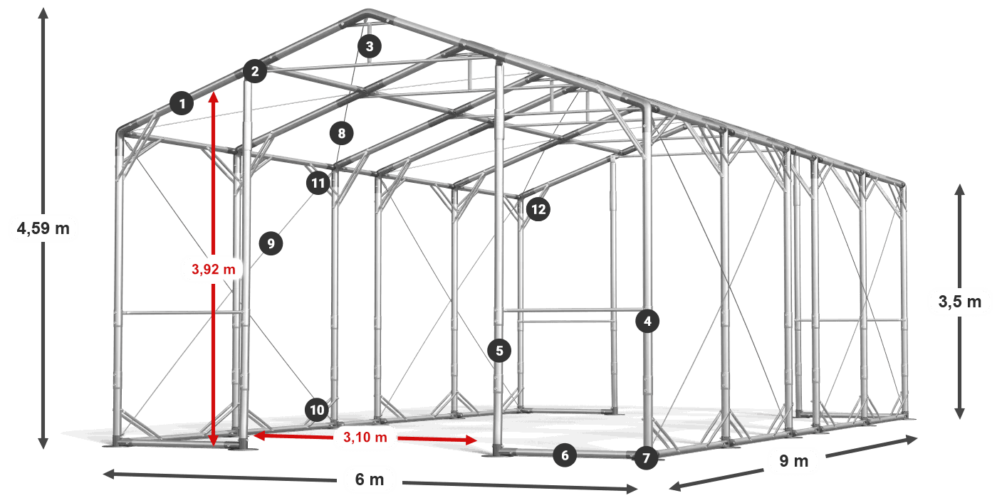 POLAR PLUS legenda 2.5m-4m