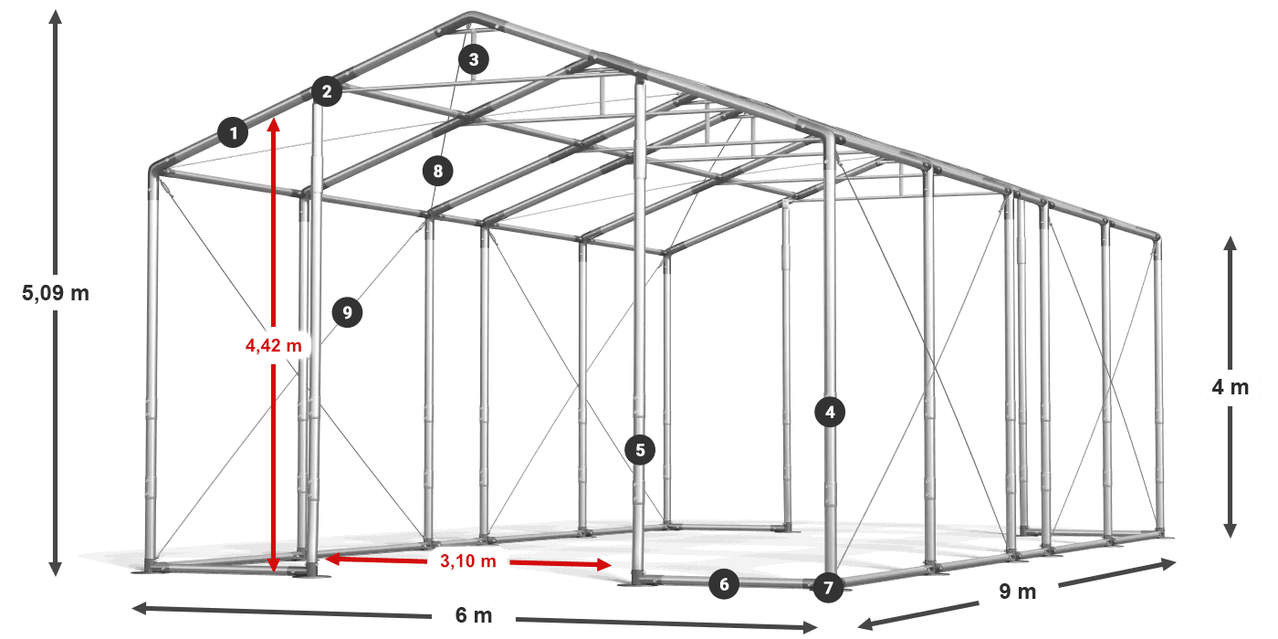 WINTER PLUS legenda 2.5m-4m