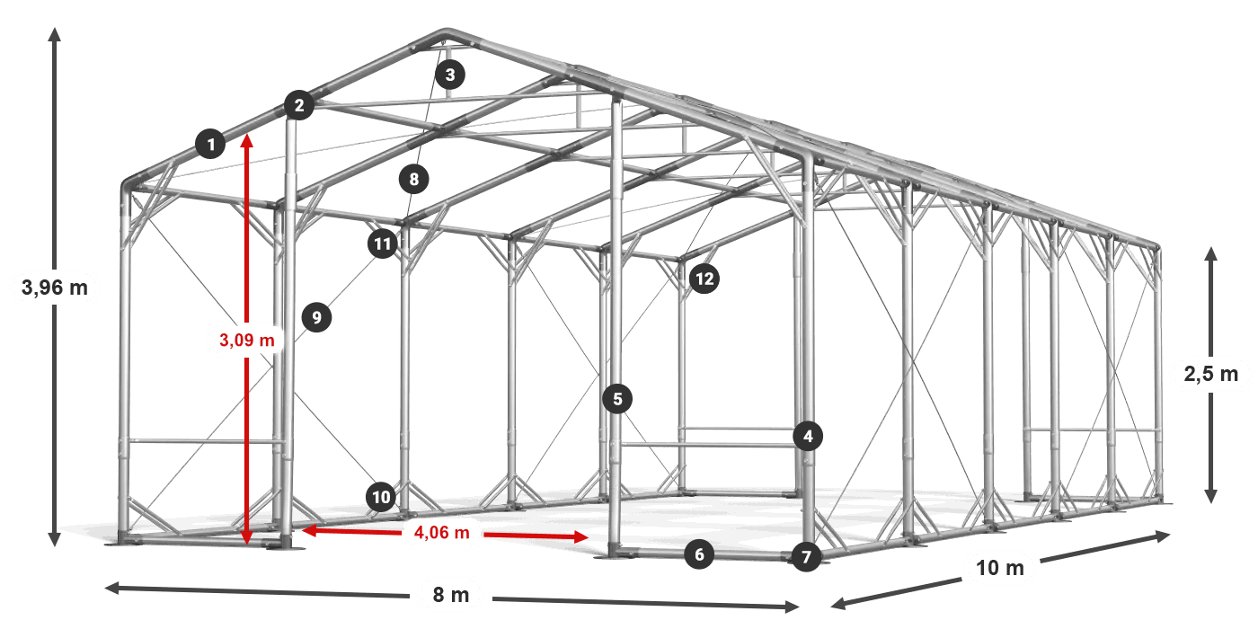 POLAR PLUS legenda 2.5m-4m