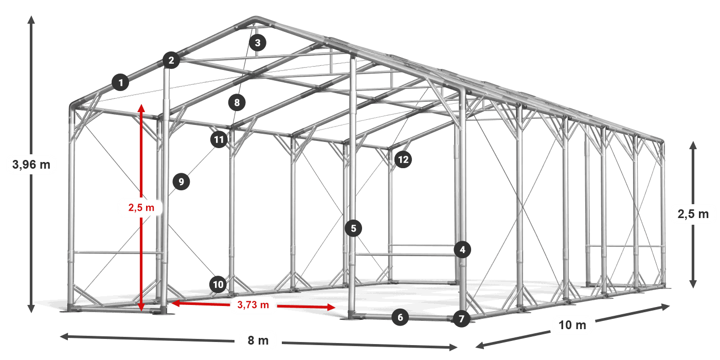 POLAR PLUS legenda 2.5m-4m