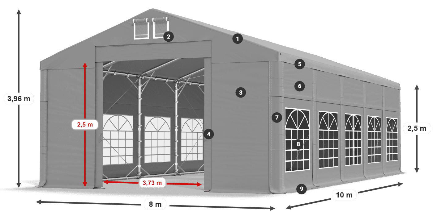 IMS 580 PVC legenda 2.5m