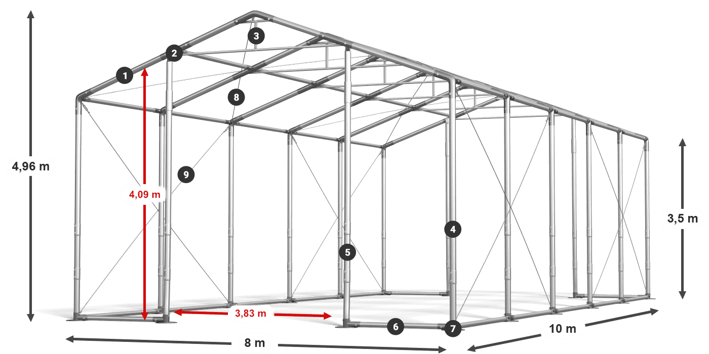 WINTER PLUS legenda 2.5m-4m