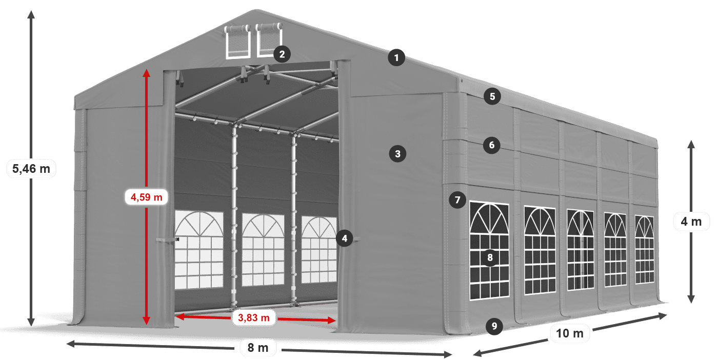 IMS 580 PVC legenda 4m