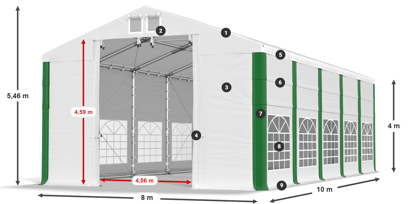 ISD 560 PVC legenda 4m