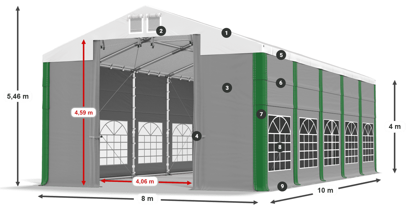 ISD 560 PVC legenda 4m