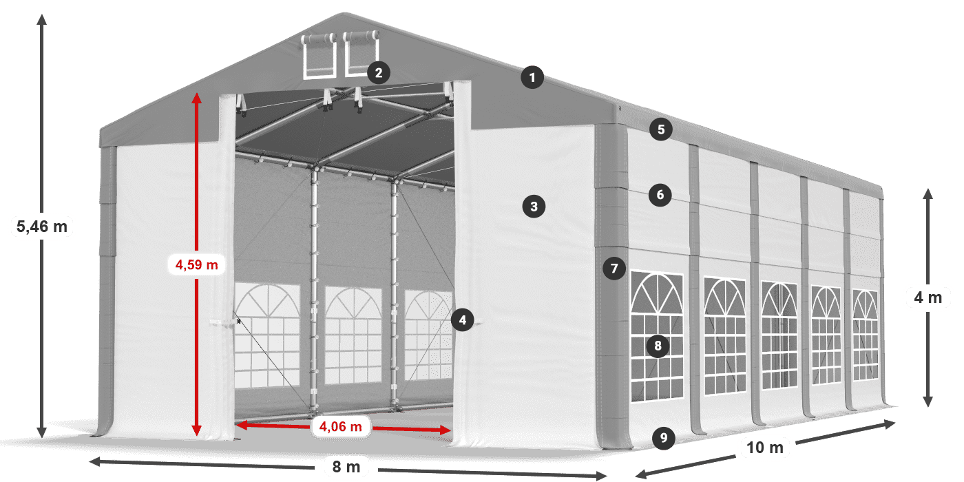 ISD 560 PVC legenda 4m