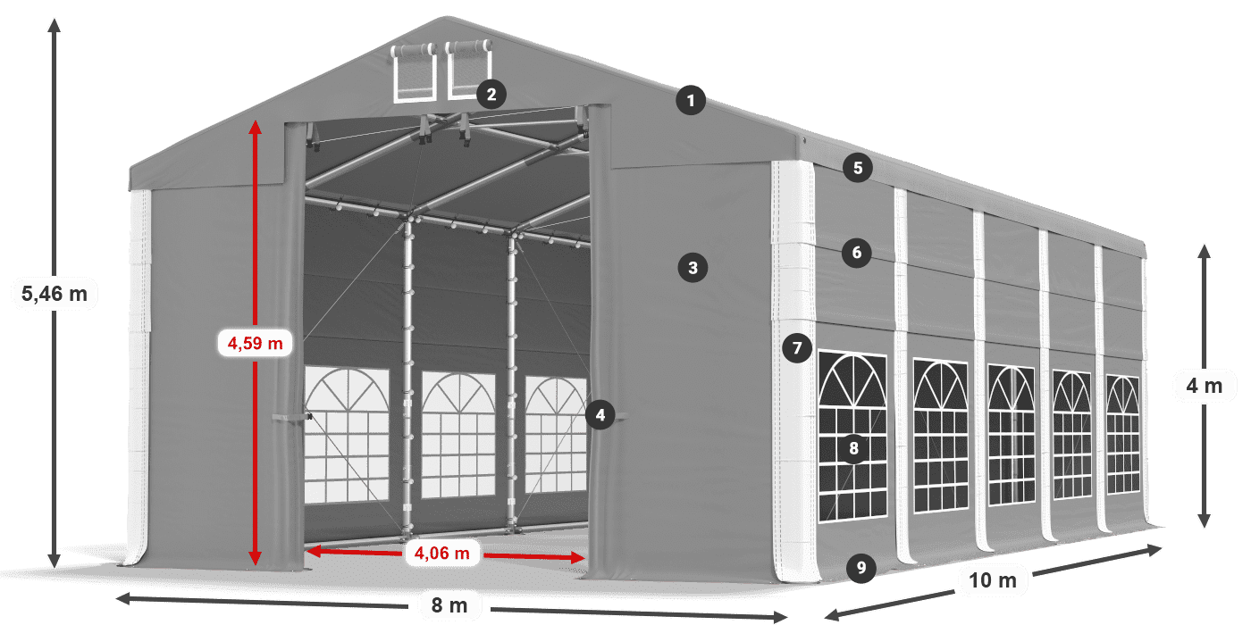 ISD 560 PVC legenda 4m
