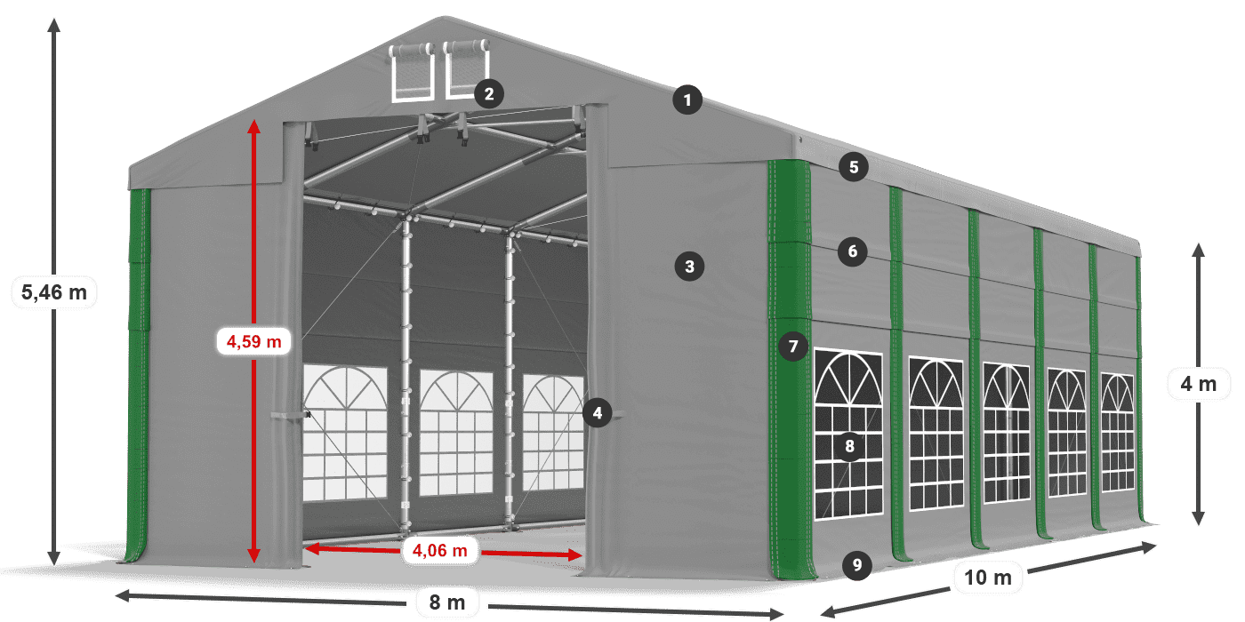ISD 560 PVC legenda 4m