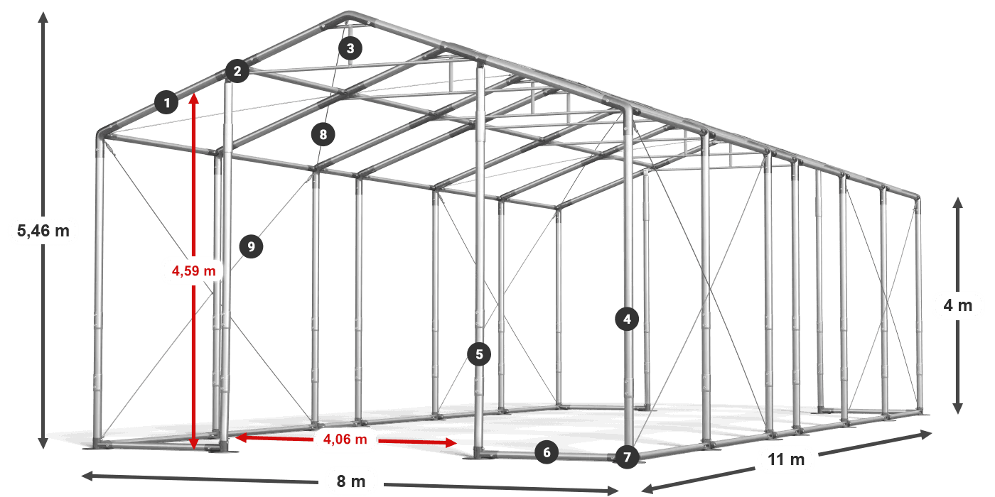 WINTER PLUS legenda 2.5m-4m