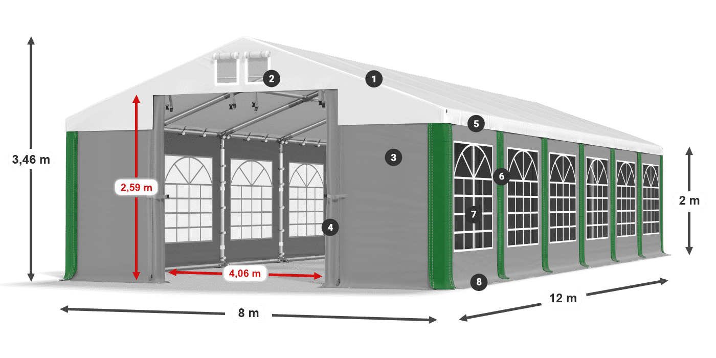 ISD 560 PVC legenda 2m