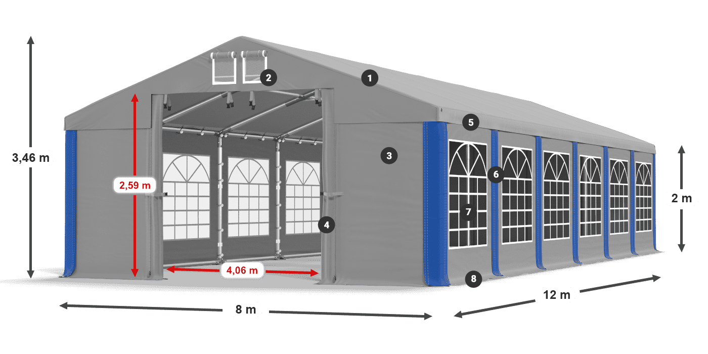 ISD 560 PVC legenda 2m