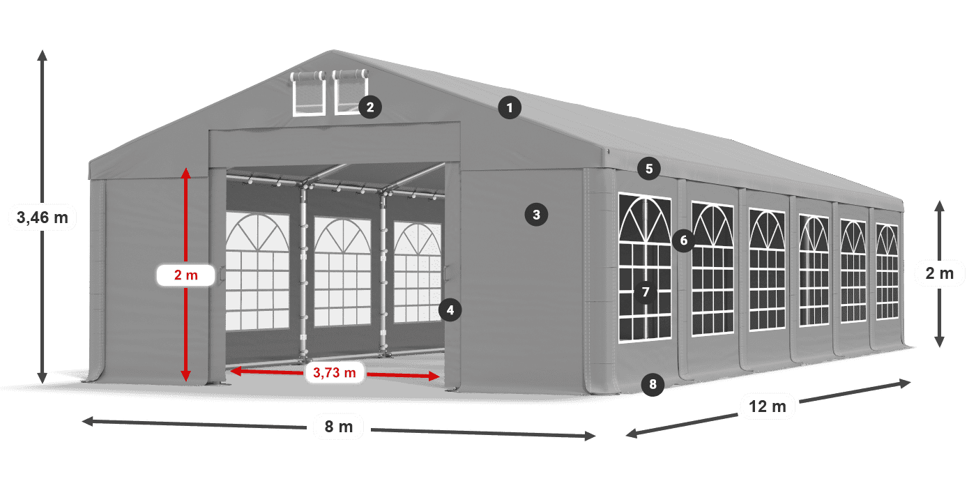 ISD 560 PVC legenda 2m