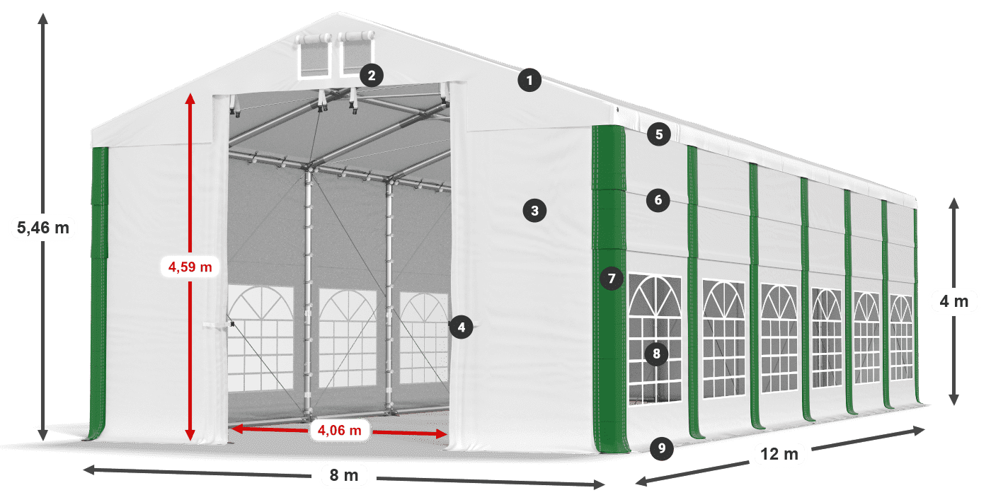 ISD 560 PVC legenda 4m