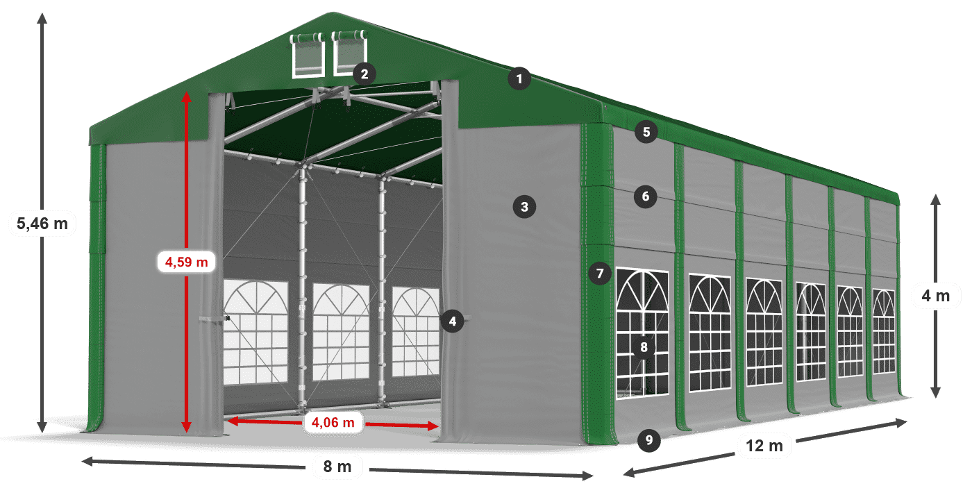 ISD 560 PVC legenda 4m